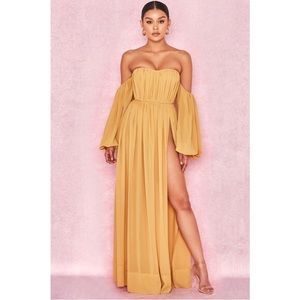 House of CB Mustard Maxi